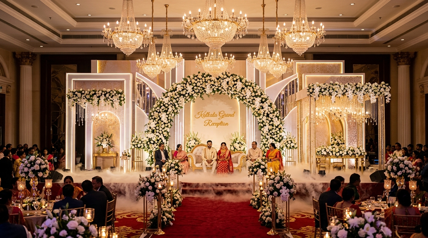 Reception Stage Setup Kolkata